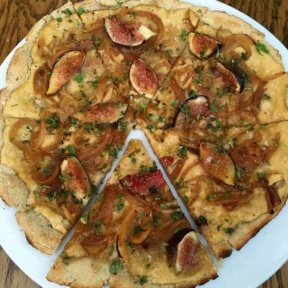 Gluten-free fig pizza from Mesa Verde